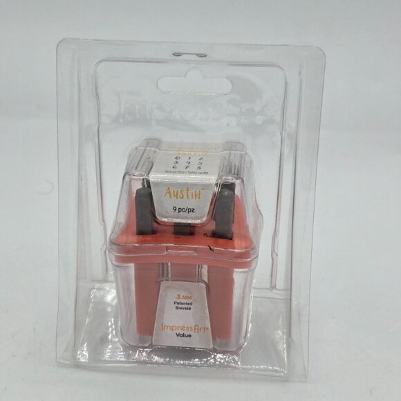 ImpressArt Austin Number Stamps 3 mm Metal Stamping Kit – Jewelry Making Tools - Picture 4 of 6